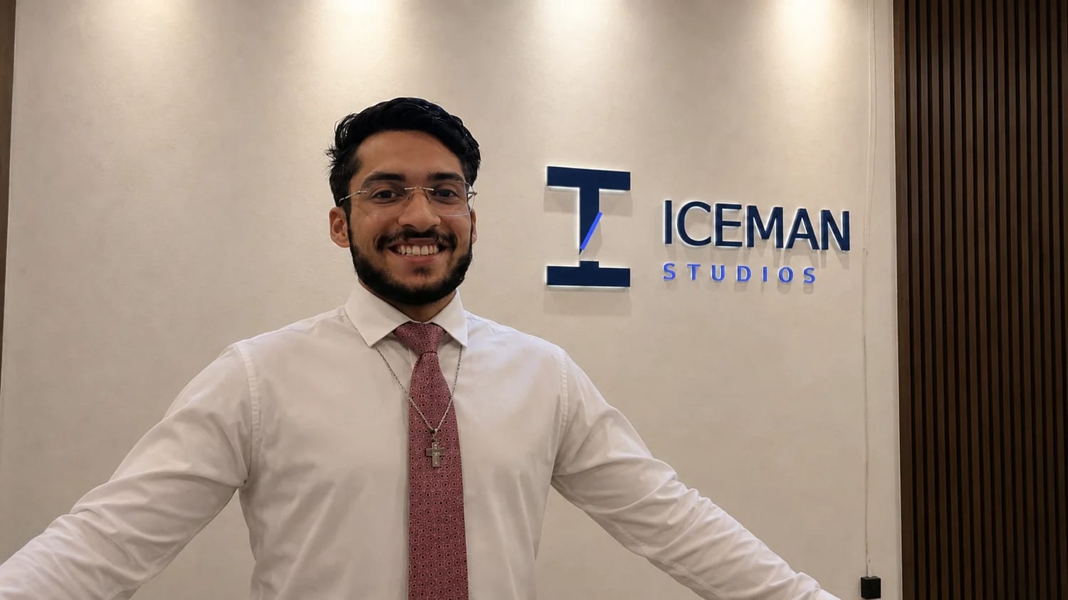 Krish, founder and creative director of Iceman Studios